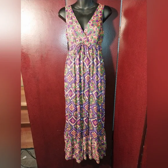 lord and taylor purple dress Dew Drop Lace Brocade Dress